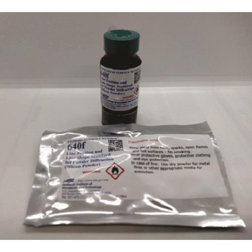 NIST, 640f, Line Position and Line Shape Standard for Powder Diffraction (Silicon Powder), 7.5g