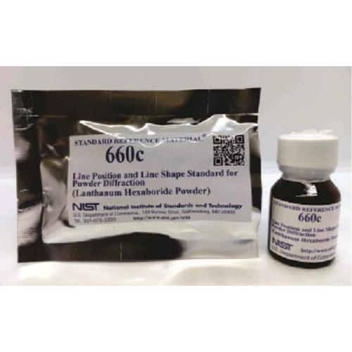 NIST, 660c, Line Position and Line Shape Standard for Powder Diffraction (Lanthanum Hexaboride Powder), 6g