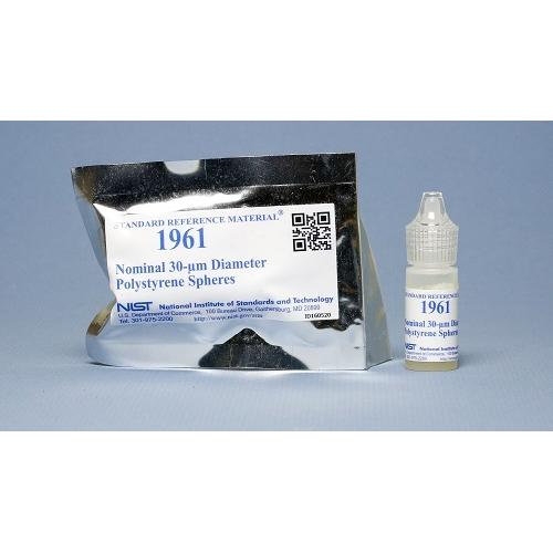 NIST, 1961, Polystyrene Spheres (30 μm Diameter Particle Size), 5mL
