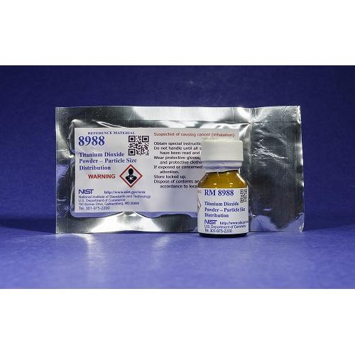 NIST, 8988, Titanium Dioxide Powder - Particle Size Distribution, 6g