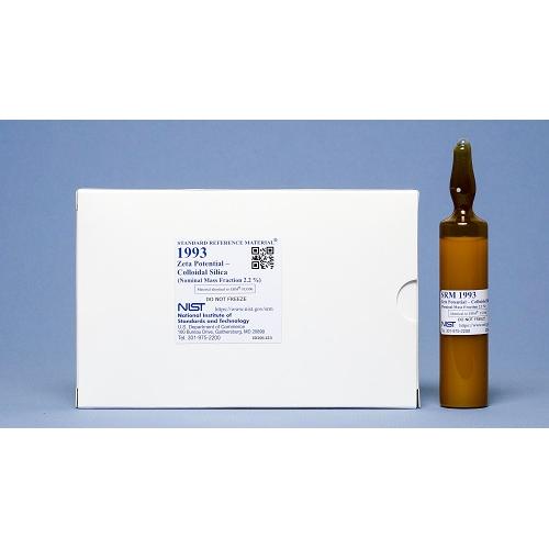 NIST, 1993, Zeta Potential . Colloidal Silica (Nominal Mass Fraction 2.2 %), 2x25mL