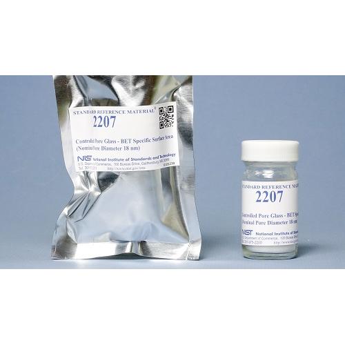 NIST, 2207, Controlled Pore Glass - BET Specific Surface Area (Nominal Pore Diameter 18 nm), 5g