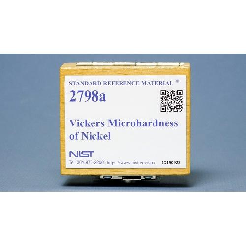 NIST, 2798a, Vickers Microhardness of Nickel, each