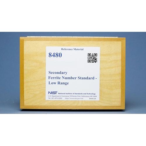 NIST, 8480, Secondary Ferrite Number Standard - Low Range, 10x12x20
