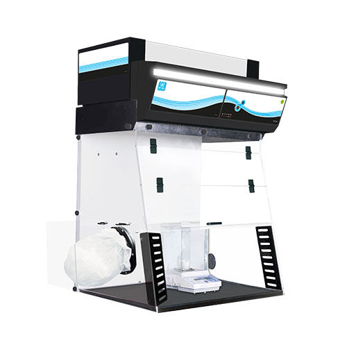 erlab, Secured Weighing Station / 정밀 저울 덕트리스 흄후드